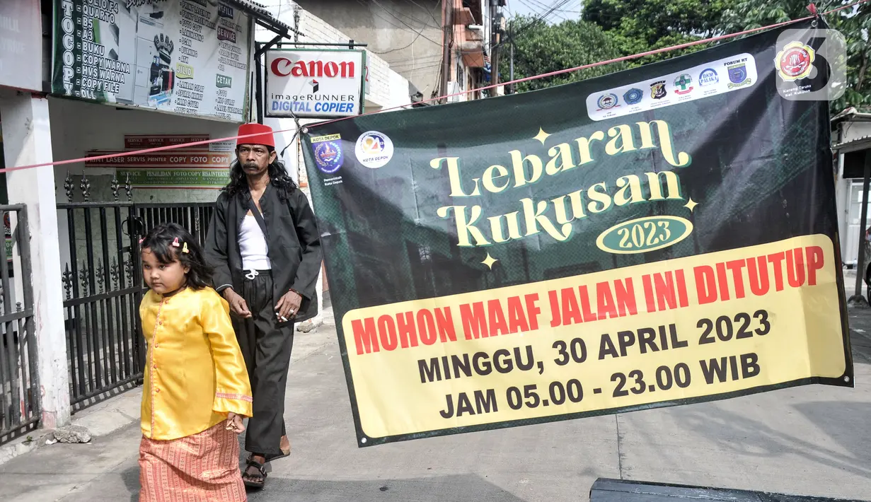 Jalan ditutup dari pukul 05.00 - 23.00 selama perayaan Lebaran Kukusan. (merdeka.com/Iqbal S. Nugroho)