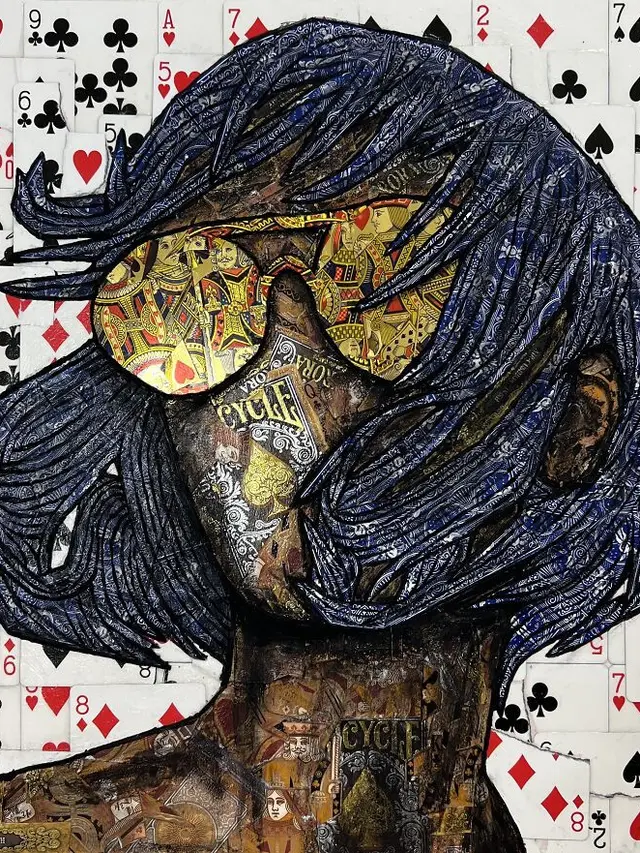 Pria Ini Buat Karya Seni Bermodal Permainan Kartu, 8 Hasilnya Mengesankan