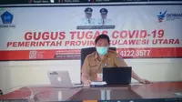 Jubir Satgas Covid-19 Provinsi Sulut dr Steaven Dandel.