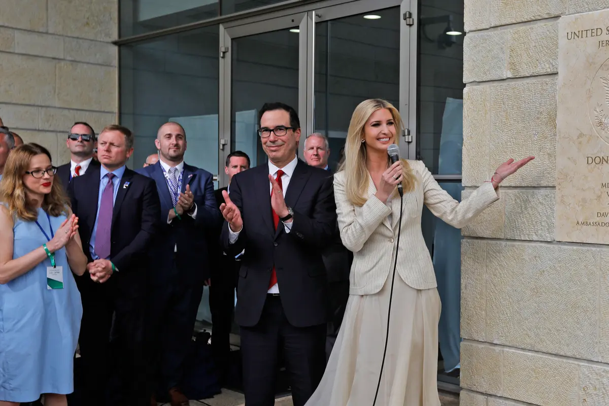 Ivanka Trump Resmikan Kedutaan AS di Yerusalem, 54 Dubes Memboikot