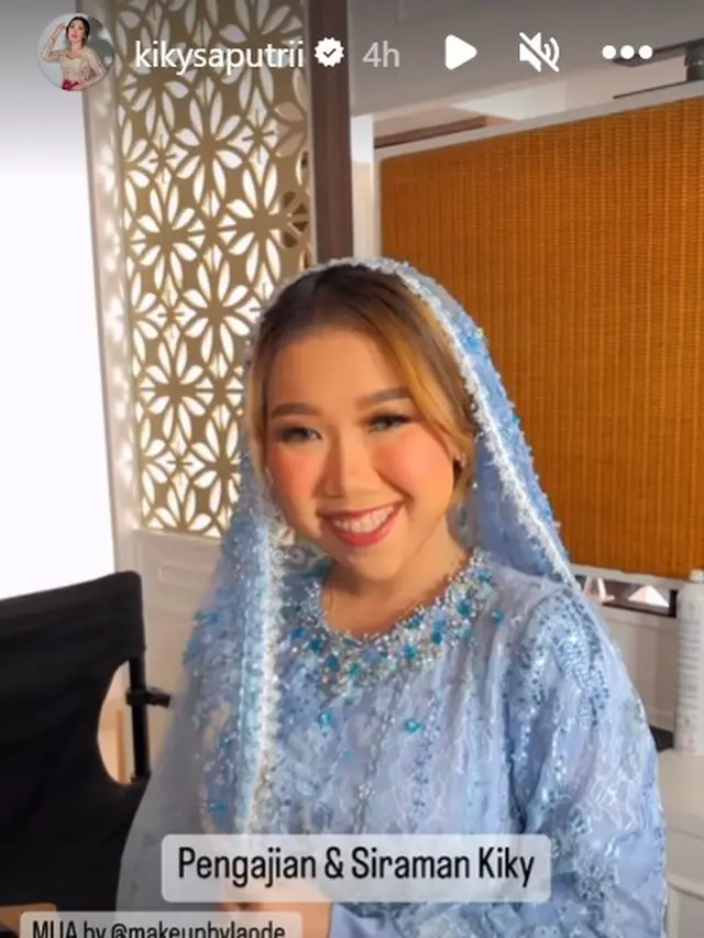 Kiky Saputri gelar pengajian dan siraman (Instagram/kikysaputrii)