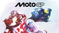 MotoGP - Ilustrasi Bendera Indonesia sama logo baru MotoGP (Bola.com/Adreanus Titus)