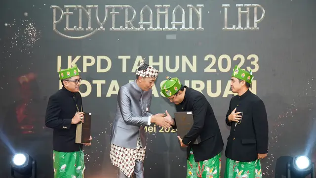 Pemkot Pasuruan Raih Opini WTP 4 Tahun Beruntun