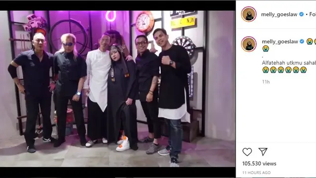 Melly Goeslaw - Andy Ayunir (Foto: Instagram/@melly_goeslaw)