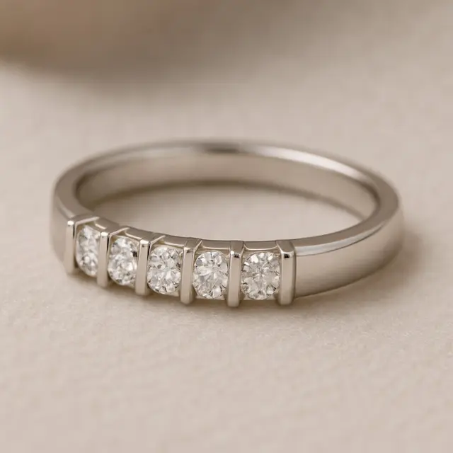 Model Cincin Nikah Wanita Simpel (Foto: ChatGPT)