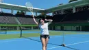 Bahkan, saat dirinya tengah bermain tenis, Yura juga turut mengunggah beberapa foto latihannya di media sosial. Bahkan, penampilan Yura saat berlatih tenis juga kerap terlihat bak seorang atlet. (Liputan6.com/IG/@yurayunita)