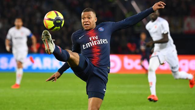 Striker PSG, Kylian Mbappe.