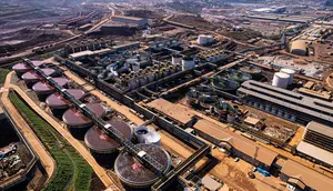 Pabrik Harita Nickel (Foto: PT Trimegah Bangun Persada Tbk/NCKL)