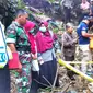 Seorang warga Desa Klapasawit Kecamatan Buluspesantren Kabupaten Kebumen menemukan jenazah bayi tersangkut ranting bambu di tepi Sungai Pedati. (Foto: Liputan6.com/Polres Kebumen/Muhamad Ridlo)