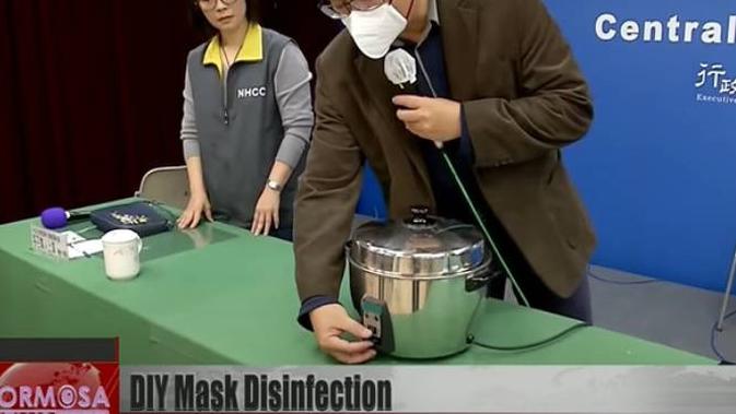 Masker Bekas Pakai Bisa Disterilkan Lagi Dengan Rice Cooker Ini Buktinya Tekno Liputan6 Com