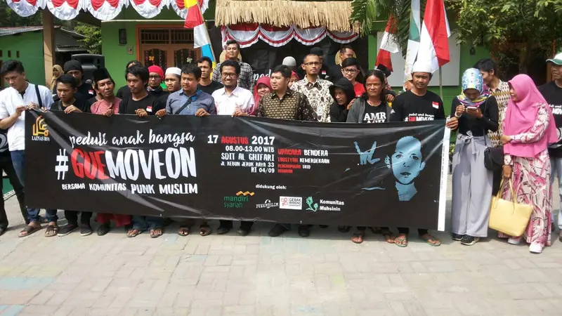 Komunitas Punk Muslim Gelar Kegiatan Gue Move On