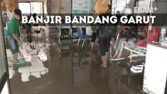 Banjir bandang di Garut merendam berbagai permukiman dan berbagai fasilas milik pemerintah. Akibat Banjir layanan RSUD Dokter Slamet Lumpuh Total