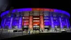Puskas Arena di Budapest, Hungaria, akan menjadi stadion penyelenggara Piala Eropa 2020. (AFP/Attila Kisbenedek)