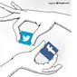 Ilustrasi Facebook dan Twitter. Ilustrasi: Freepik