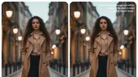 Prompt Gemini AI Edit Foto Jadi Kelihatan Lebih Tinggi. Foto: Gemini