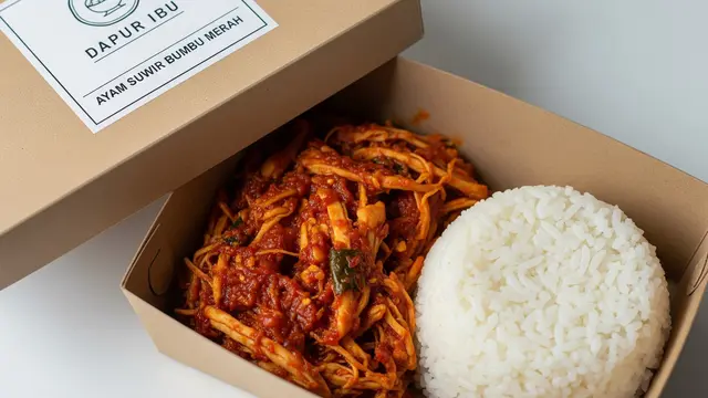Ide Jualan Lauk Praktis untuk Makan Siang Pekerja Kantor Ayam Suwir Bumbu Merah