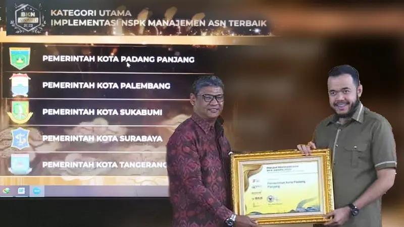 Wali Kota Fadly Amran Kembali Harumkan Padang Panjang dan Sumbar di Tingkat Nasional