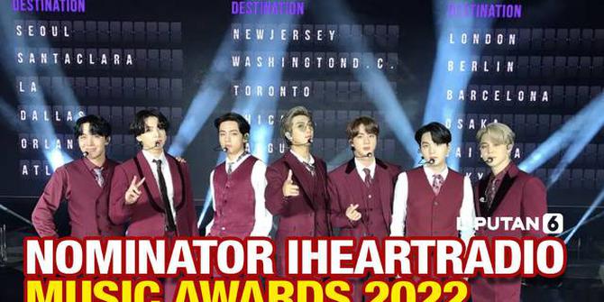 VIDEO: Selamat! BTS Masuk 3 Nominasi iHeartRadio Music Awards 2022