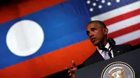 Presiden Obama di Laos. (Reuters)