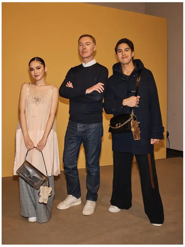 6 Potret Memukau El Rumi dan Syifa Hadju di Coach Spring 2026 New York Fashion Week
