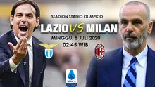 Banner Lazio vs AC Milan. (Triyasni)