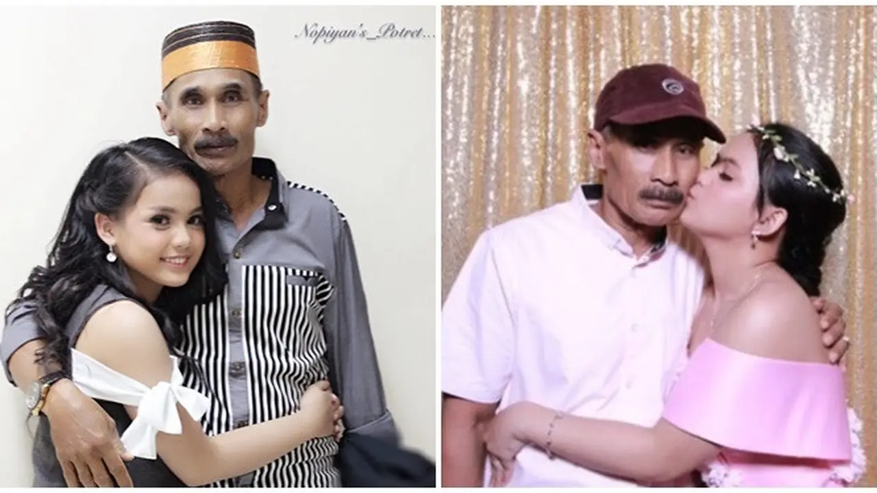 6 Potret Kenangan Putri DA dan Ayah, Tidak Didampingi ketika Menikah