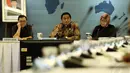Rapat Koordinasi (Rakor) yang dipimpin langsung Menteri Perdagangan (Mendag) Rahmat Gobel ini diikuti BIN, Polri dan Bulog, Jakarta, Minggu (16/11/2014). (Liputan6.com/Faizal Fanani) 
