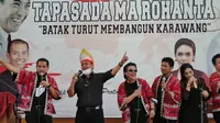 Sukur Nababan Motori Warga Batak di Karawang Dukung Yessi-Adly