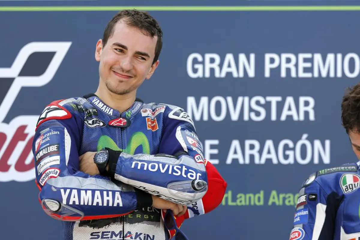 Jorge Lorenzo dan Valentino Rossi