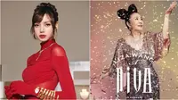 Lisa BLACKPINK (kiri). Liza Wang (kanan). (sumber: Instagram/lalalalisa_m/mirrorcalendarhk)