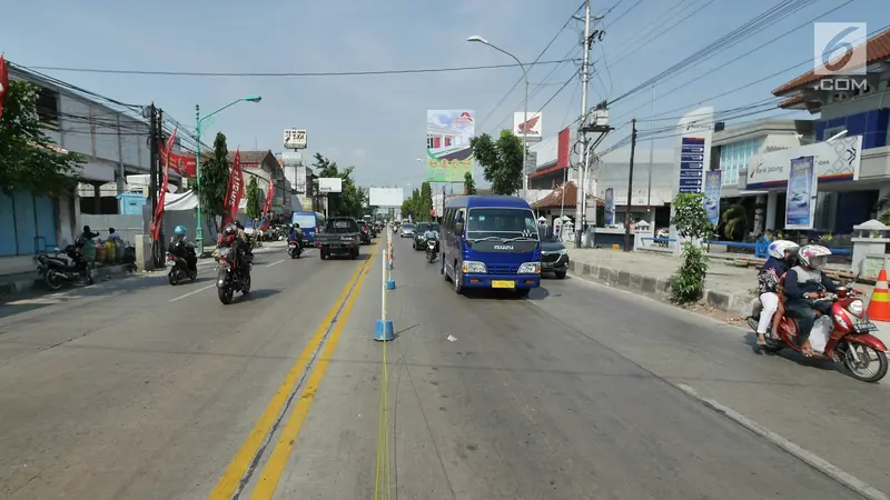 H-3 Lebaran, Jalan Arteri Pantura Ramai Lancar