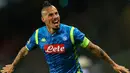 5. Marek Hamsik - Pemain asal Slovakia ini merupakan juru gedor terbaik yang pernah dimiliki Napoli. Bersama Cavani dan Lavezzi lini serang Napoli saat itu menjadi salah satu yang paling disegani di Serie A. (AFP/Carlo Hermann)