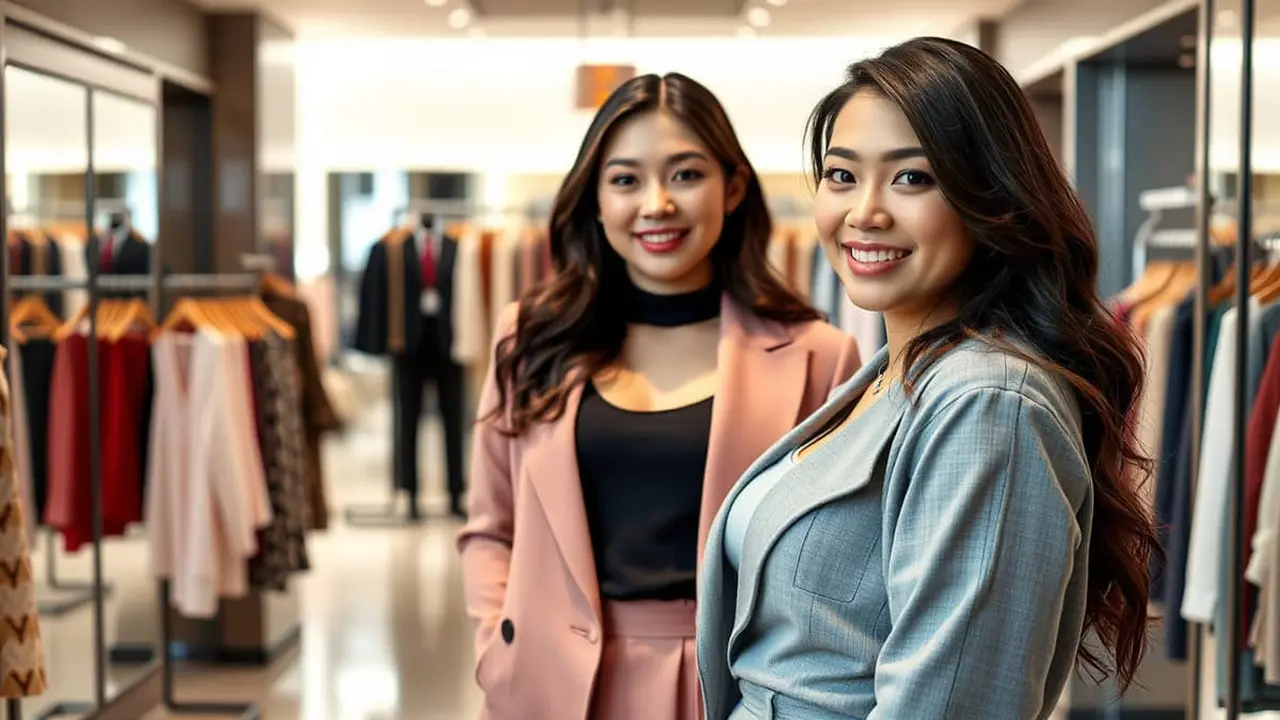 tips memilih baju untuk orang gemuk