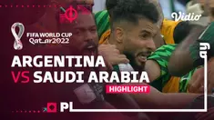 Berita video highlights pertandingan Grup C Piala Dunia 2022, yang mempertemukan Argentina melawan Arab Saudi, Selasa (22/11/22).