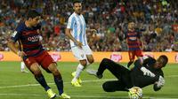 Barcelona vs Malaga (REUTERS/Albert Gea)