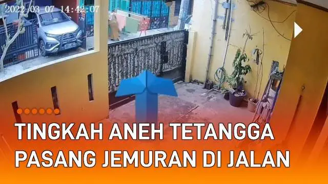 VIDEO: Viral Jemuran Halangi Jalan Kompleks, Tingkah Pemilik Bikin Geleng-Geleng
