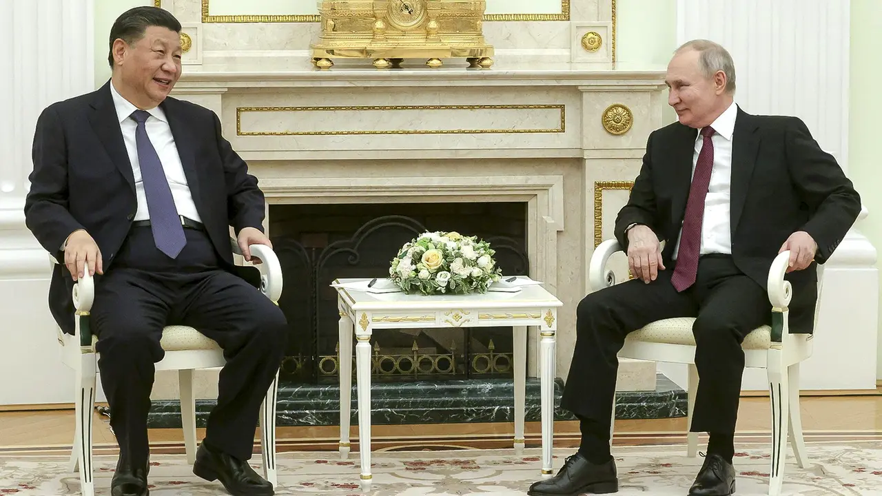 Presiden China Xi Jinping Bertemu Vladimir Putin di Moskow