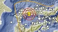 Gempa Magnitudo 6,1 Guncang Parigi Moutong Sulteng