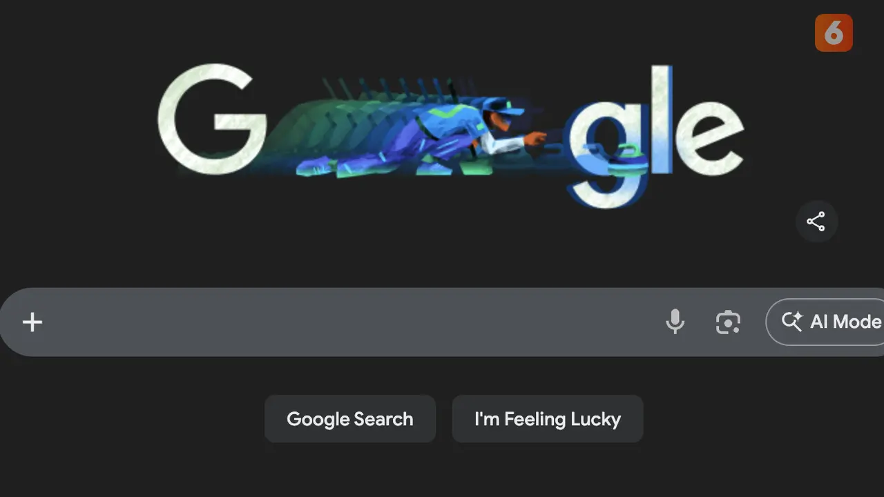 Google Doodle Sambut Olimpiade Musim Dingin Milano Cortina 2026