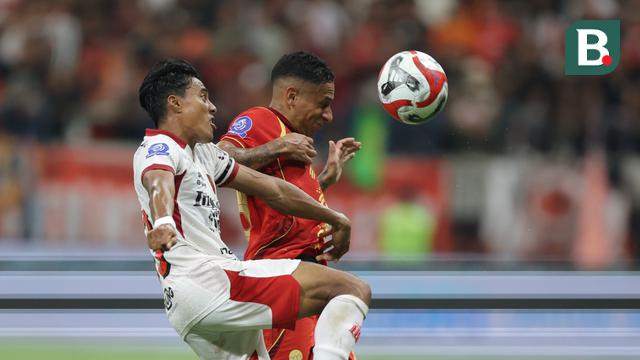 Bruno Tubarao dan I Made Andhika Wijaya - Persija Vs Bali United di BRI Super League 2025/2026