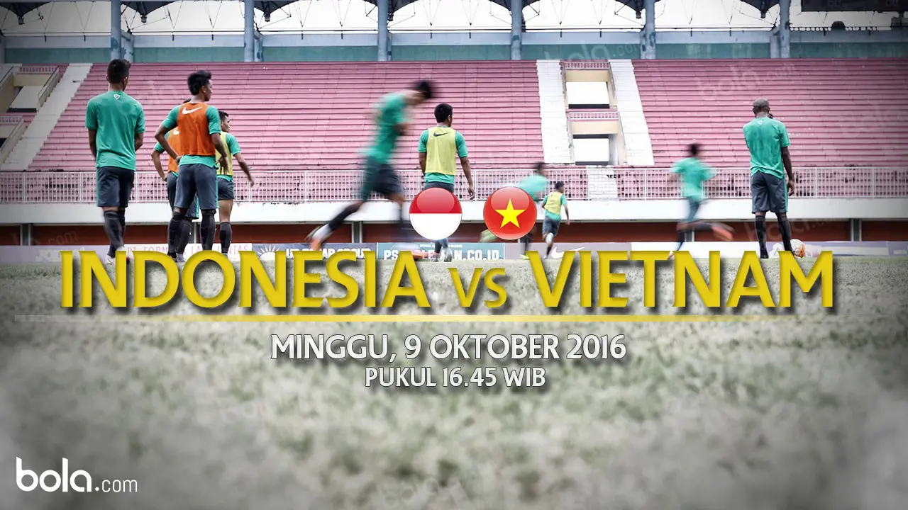 Uji Coba Indonesia Vs Vietnam (Bola.com/Adreanus Titus)