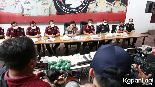 6 Potret Barang Bukti yang Diamankan Bersama Jeff Smith, Jenis Narkoba Berbahaya