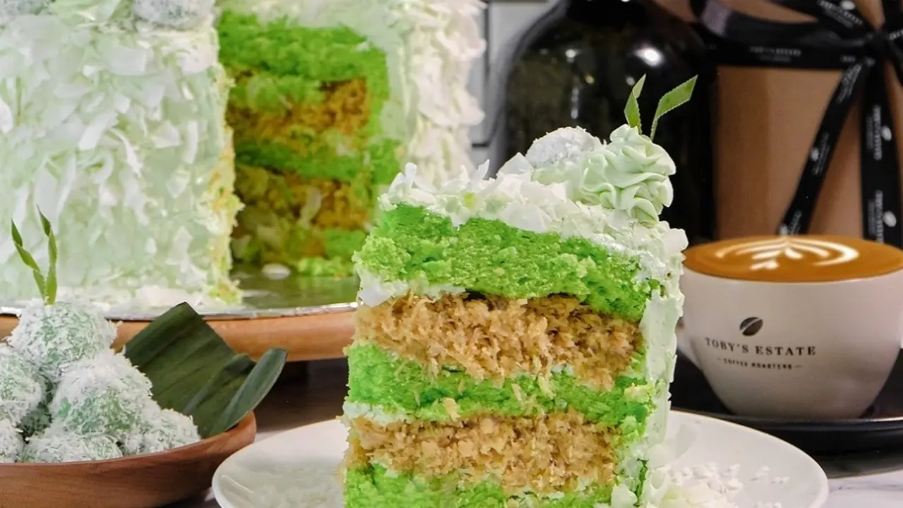 Klepon Cake