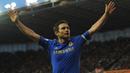 Frank Lampard. Gelandang Inggris berusia 43 tahun yang pensiun bersama New York City pada Februari 2017 ini total mencetak 177 gol di Liga Inggris. Seluruh gol dicetak saat memperkuat West Ham, Chelsea dan Manchester City dalam 20 musim, mulai 1995/1996 hingga 2014/2015. (AFP/Andrew Yates)