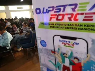 Beberapa peserta saat mengikuti ajang, Pertamina Hulu Energi “Upstream Force: We Are The Energy” di Gedung PPDT Galeri R FSRD, Universitas Trisakti, Jakarta, Rabu (12/11/2025). (Liputan6.com/Helmi Fithriansyah)
