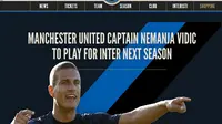 Vidic Gabung Inter Milan Musim Depan