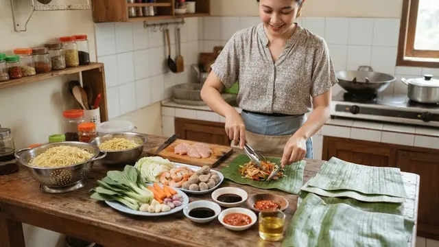 Resep Mie Goreng Bakar