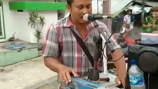 penjual pentol viral