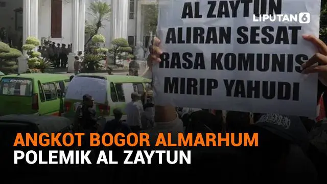 Mulai dari angkot Bogor yang dipensiunkan hingga polemik Al Zaytun, berikut berita menarik News Flash Liputan6.com.
