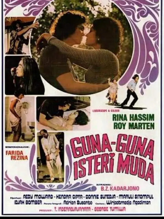 Poster film Guna-guna Isteri Muda. (Foto: Koleksi Pribadi Daniel Irawan)